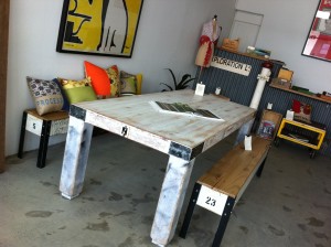 Dining Table with Bench Seats