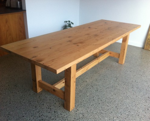 Bespoke Dining Table - Recycled Oregon