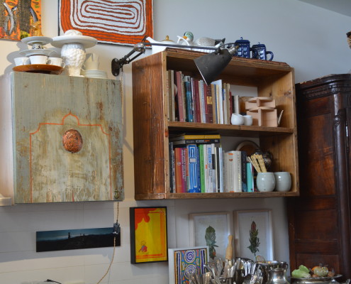 Retro Fit Kitchen - Bespoke Shelving & Bespoke Cupboard Door