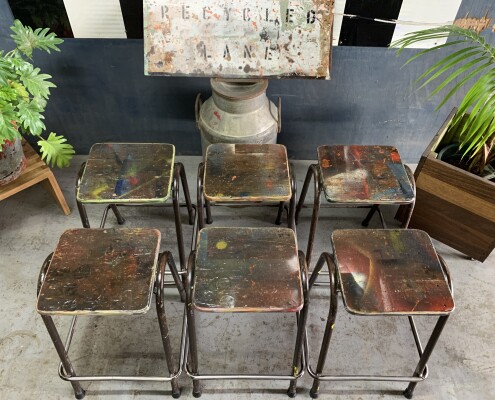 Ex-Primary School Art Stools